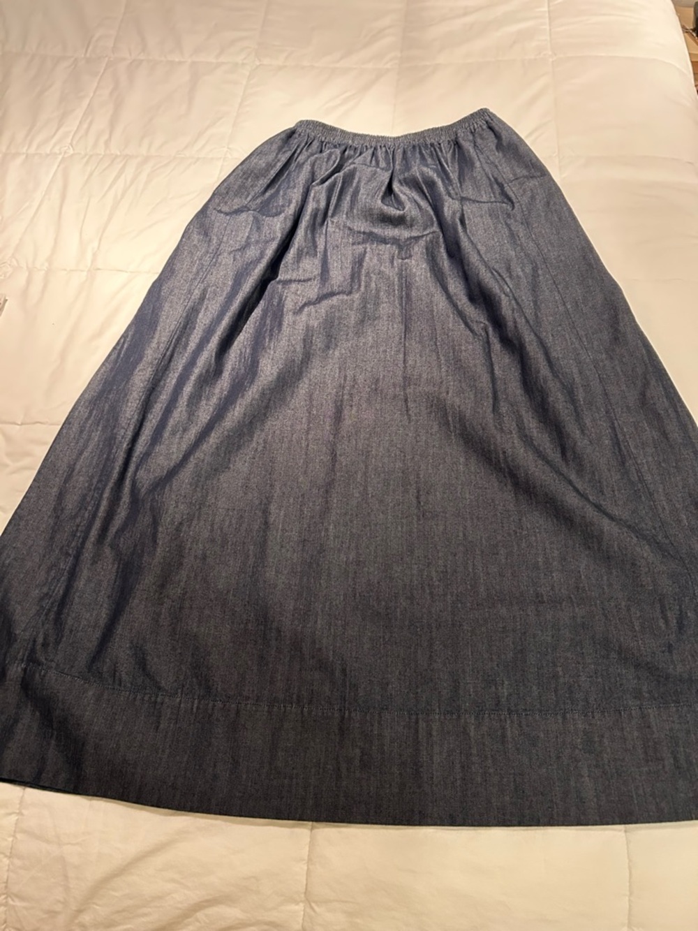 COS Women’s Indigo Blue Denim Maxi Skirt